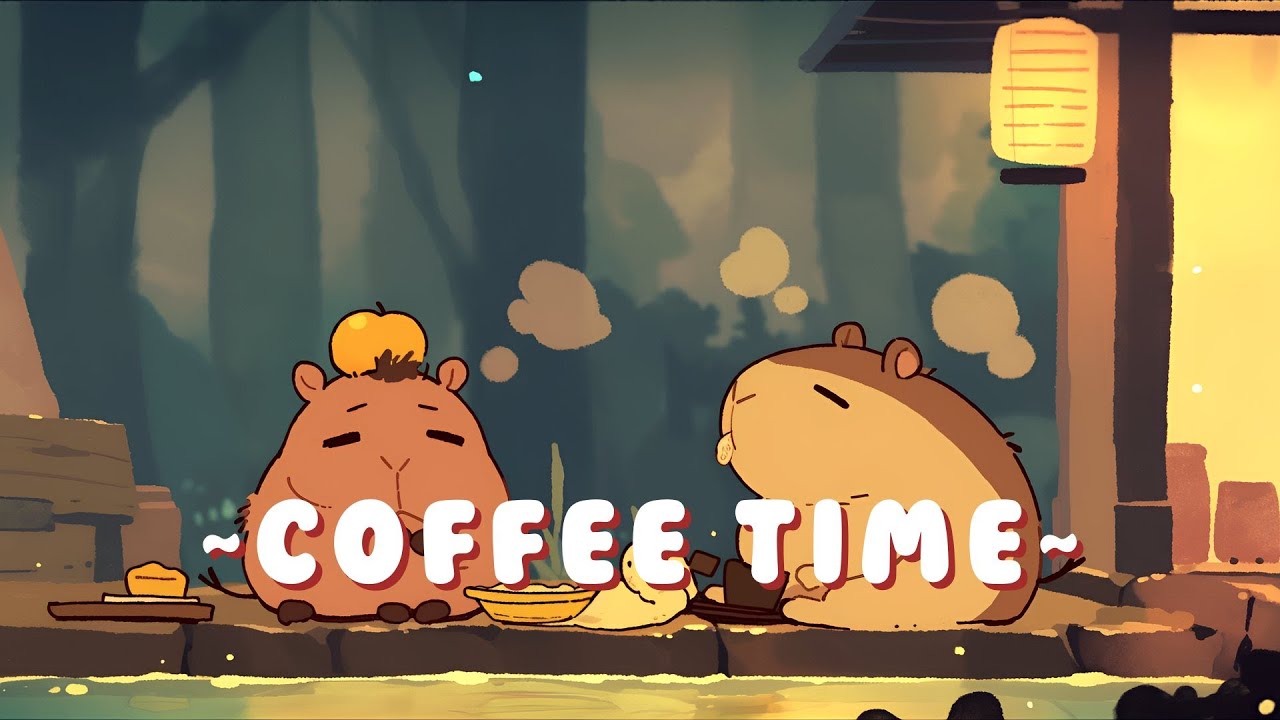 [1 Hour] Capybara Music Lab | Cozy Beats for Relaxation 🦫 🎵 ✨
