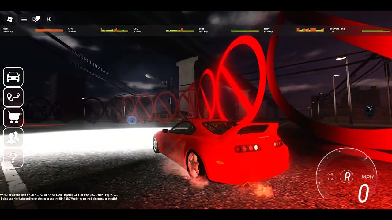 Driving a supra