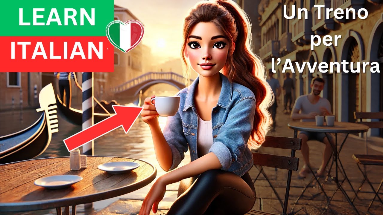 Learn Italian with Stories -  Subtitles in Englisn and italian  - Un Treno per l’Avventura