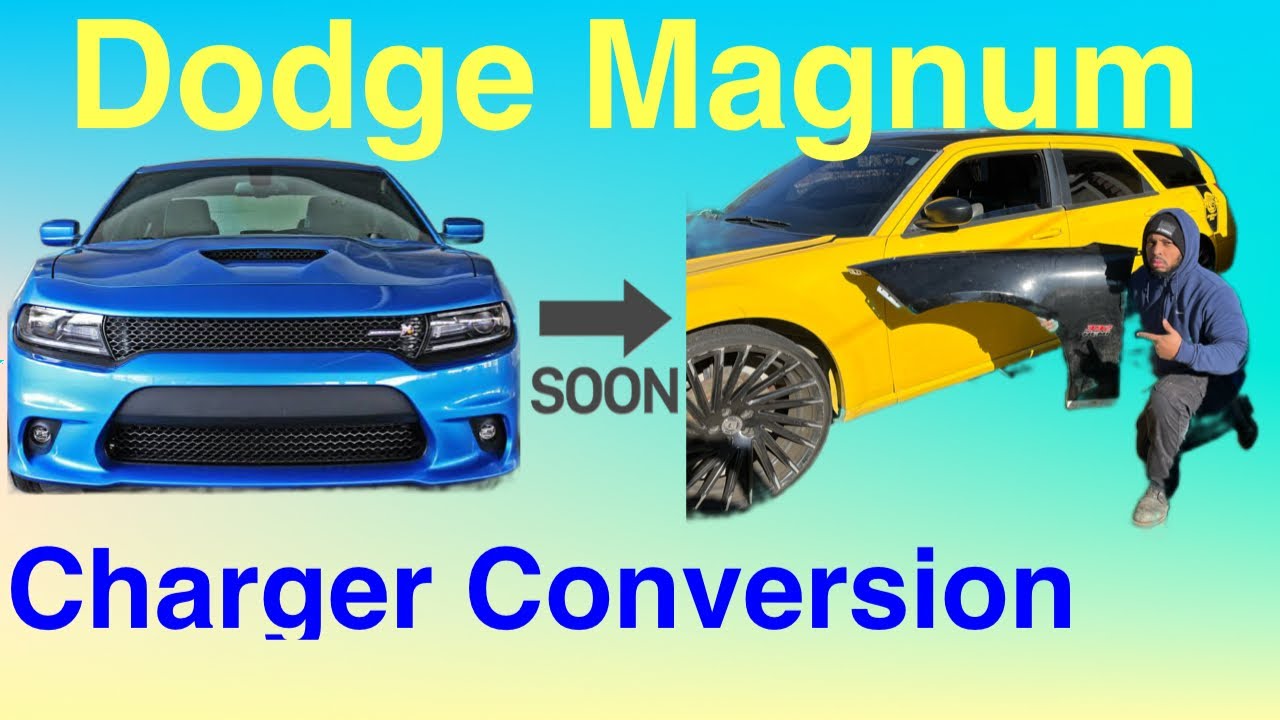 Установка передней части от Charger на Dodge Magnum #mopar #srt #hellcat #dodge