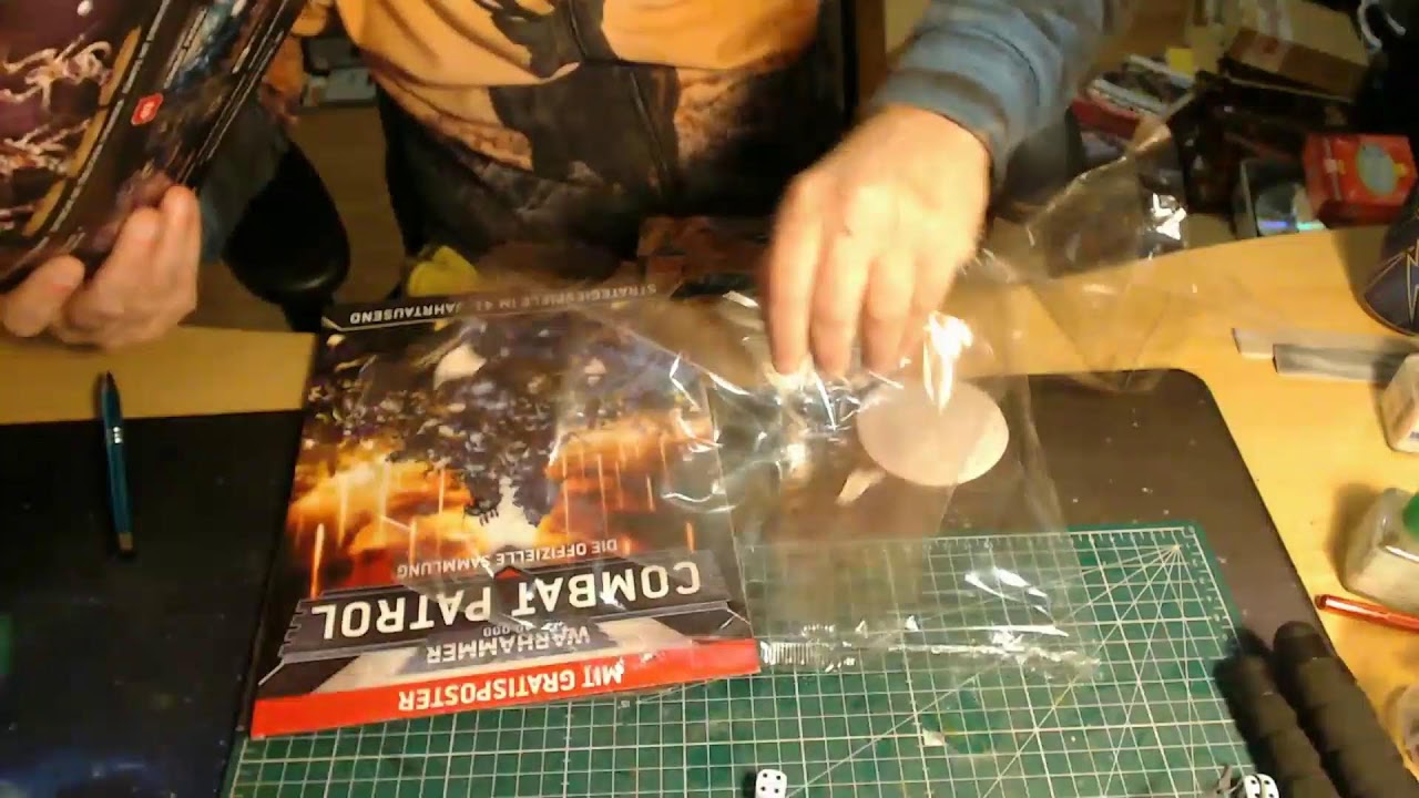 Baue wieder live, meine Warhammer Figuren