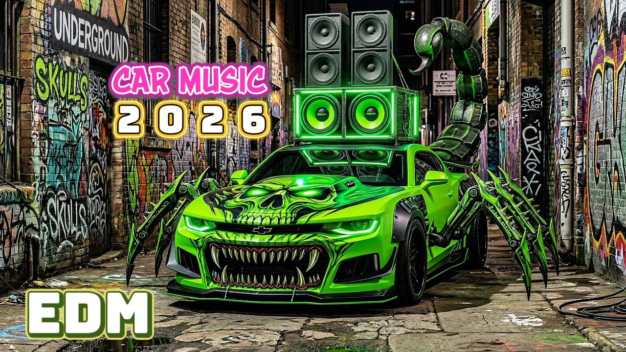 Музыка с усиленными басами 2026 🔈 Музыка для автомобиля 🚗 EDM Электро-хаус | Микс для ночной поез...