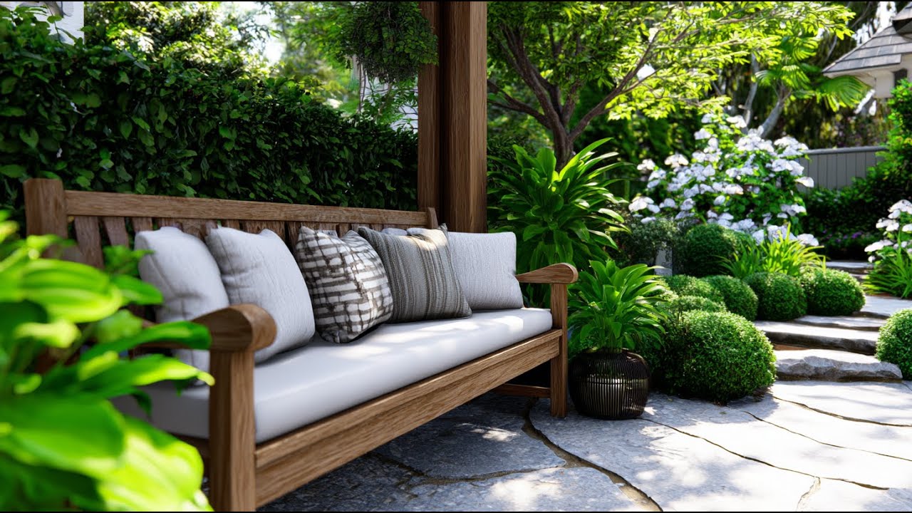 Transitional Garden Design – Blend Classic and Modern Styles in One Outdoor Space!