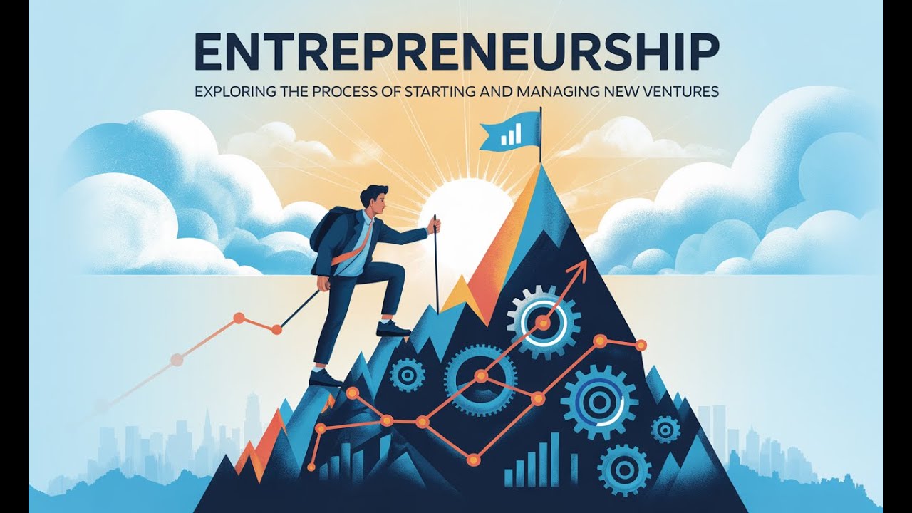 Entrepreneurship - Exploring the Process of Starting and Managing New Ventures (4 Minutes)