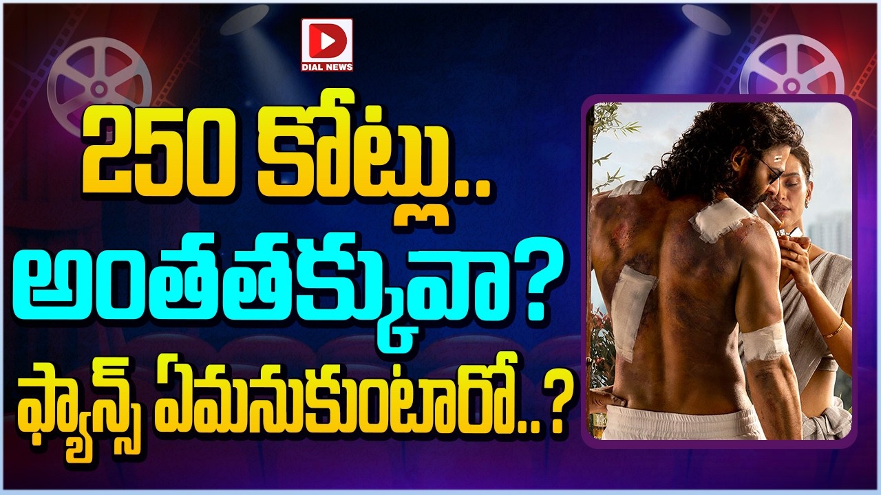 250 కోట్లు అంత తక్కువా ఫ్యాన్స్ ఏమనుకుంటారో.! Spirit Movie OTT Deal Update | Prabhas | Sandeep Reddy