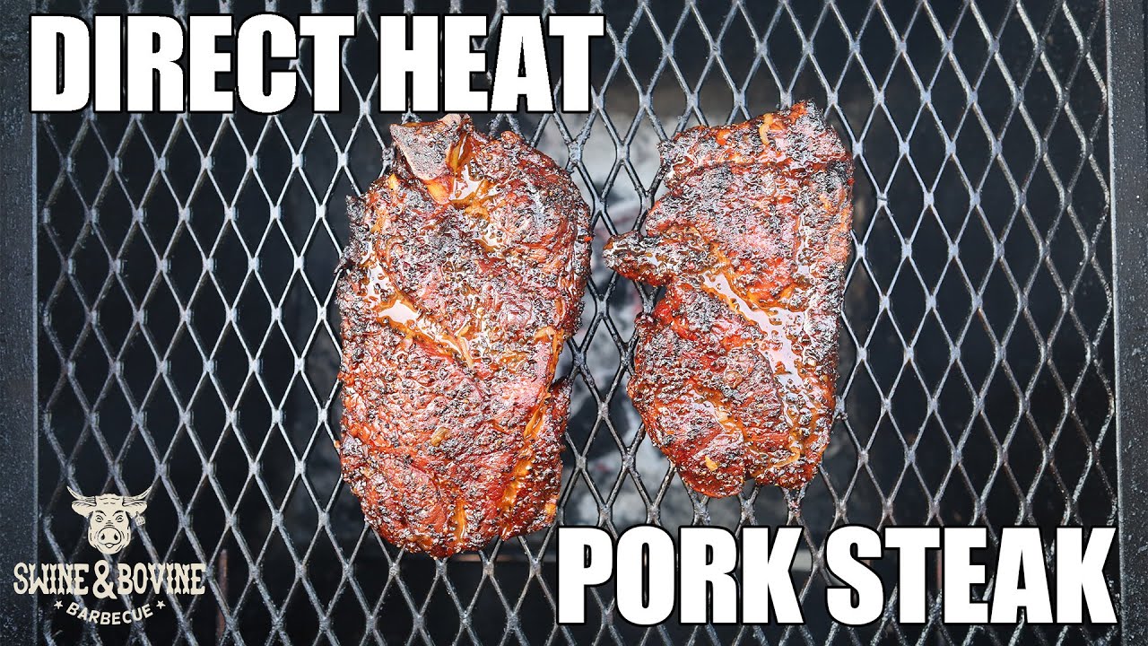 Direct Heat Pork Steaks on the Chudbox | Swine & Bovine Barbecue
