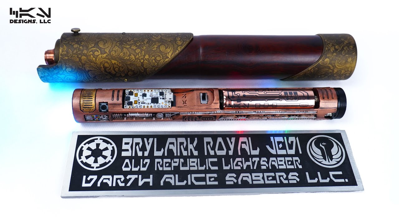 Darth Alice Sabers - Old Republic Briar Hilt demo