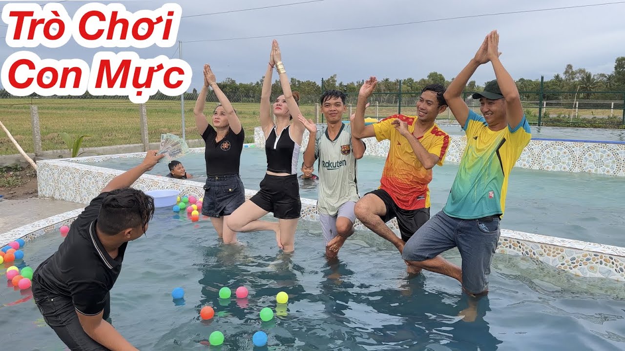Cả Team Rủ Nhau Thử Thách Chơi Trò Chơi Con Mực, Xem Mà Cười Lộn Xào | Ly Ngô Vlog