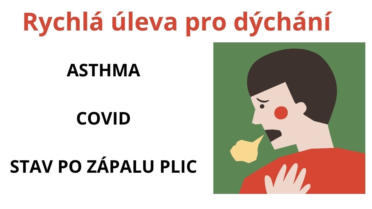 RYCHLÁ ÚLEVA PRO ŠPATNÉ DÝCHÁNÍ  (Astma, covid, stav po zápalu plic...)