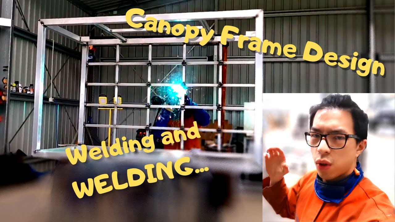 Build your own 4x4 canopy - FIRST time canopy build ep 2