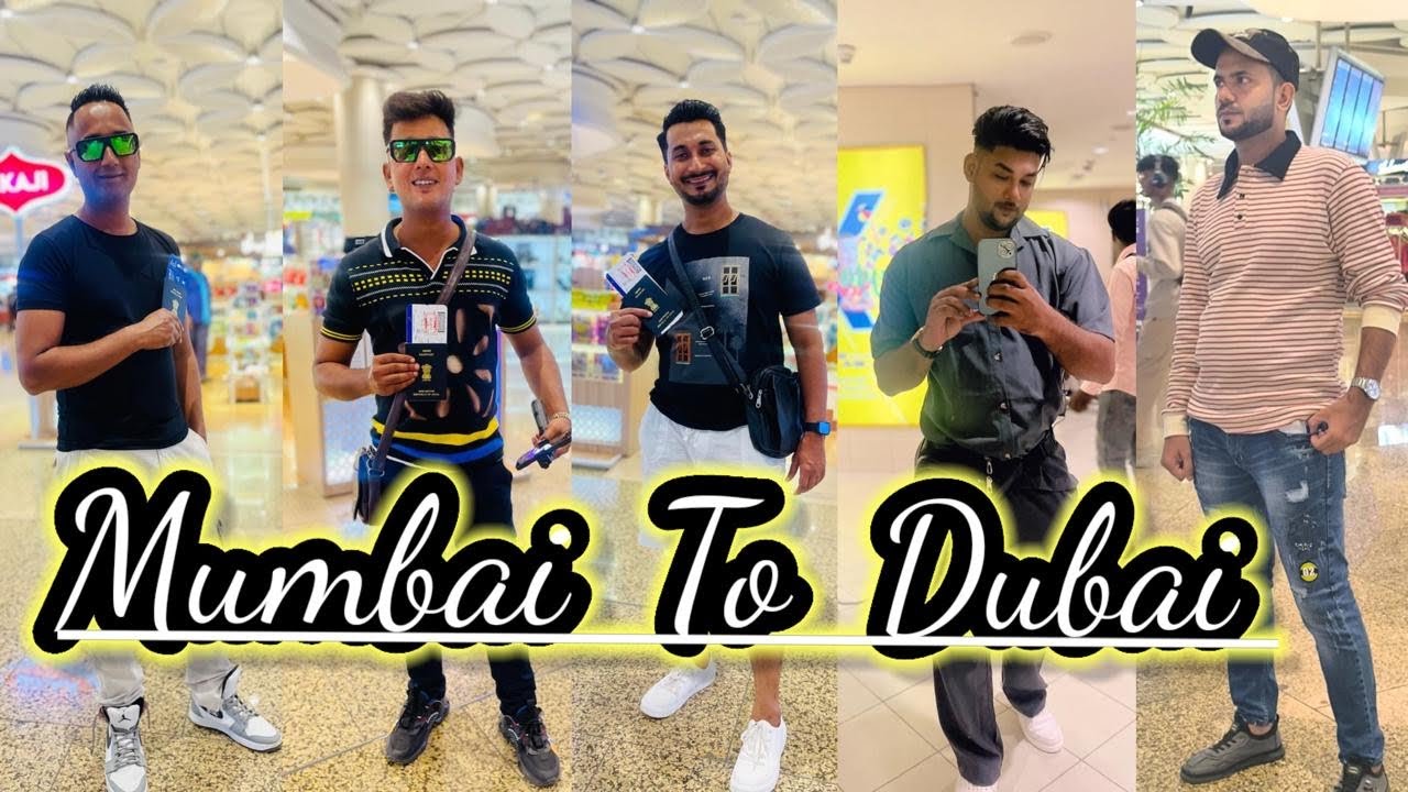 Mumbai To Dubai ✈️ || First Time In Flight😍