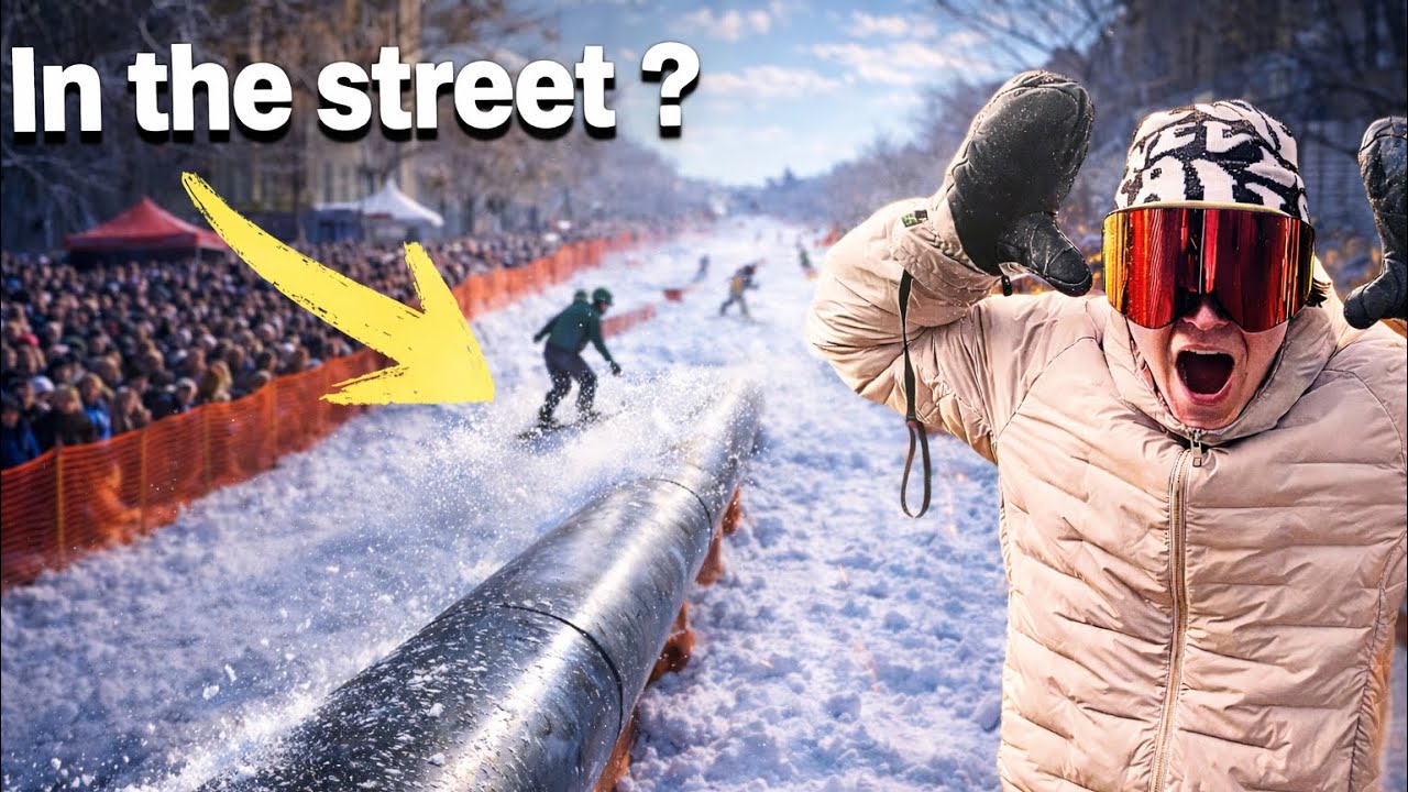 They Let Us Skiing In The Street…