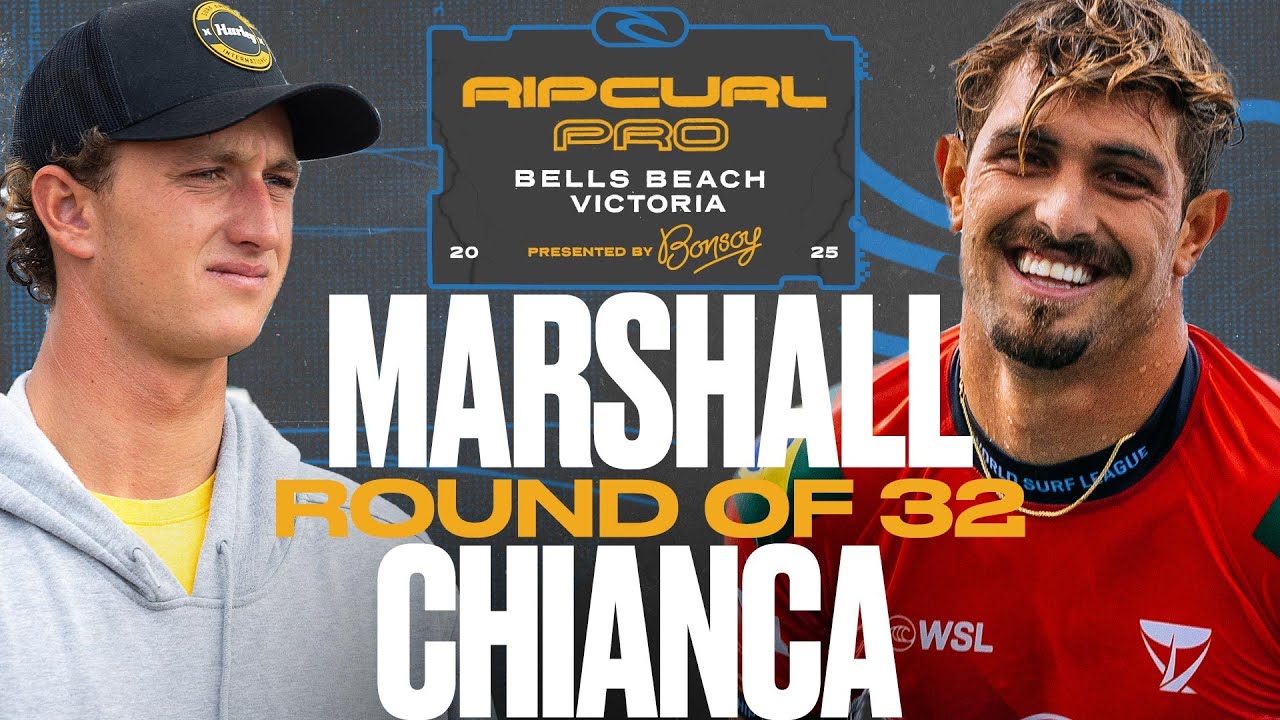Jake Marshall vs Joao Chianca | Rip Curl Pro Bells Beach presented by Bonsoy 2025 - Round of 32