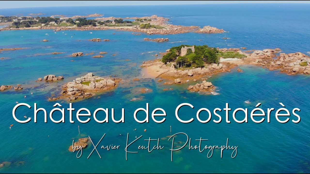 TRAVEL Chateau de Costaeres, France - Drone 4K