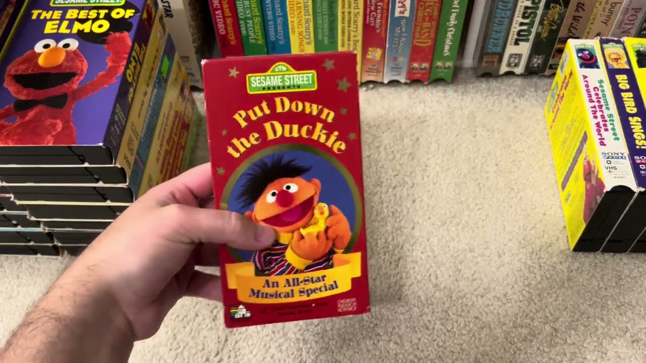 My Sesame Street VHS Collection 