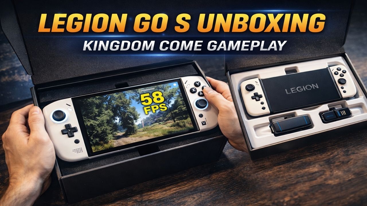 Lenovo Legion Go S Review (2025) | AMD Ryzen Z2 Go Handheld Gaming PC Tested