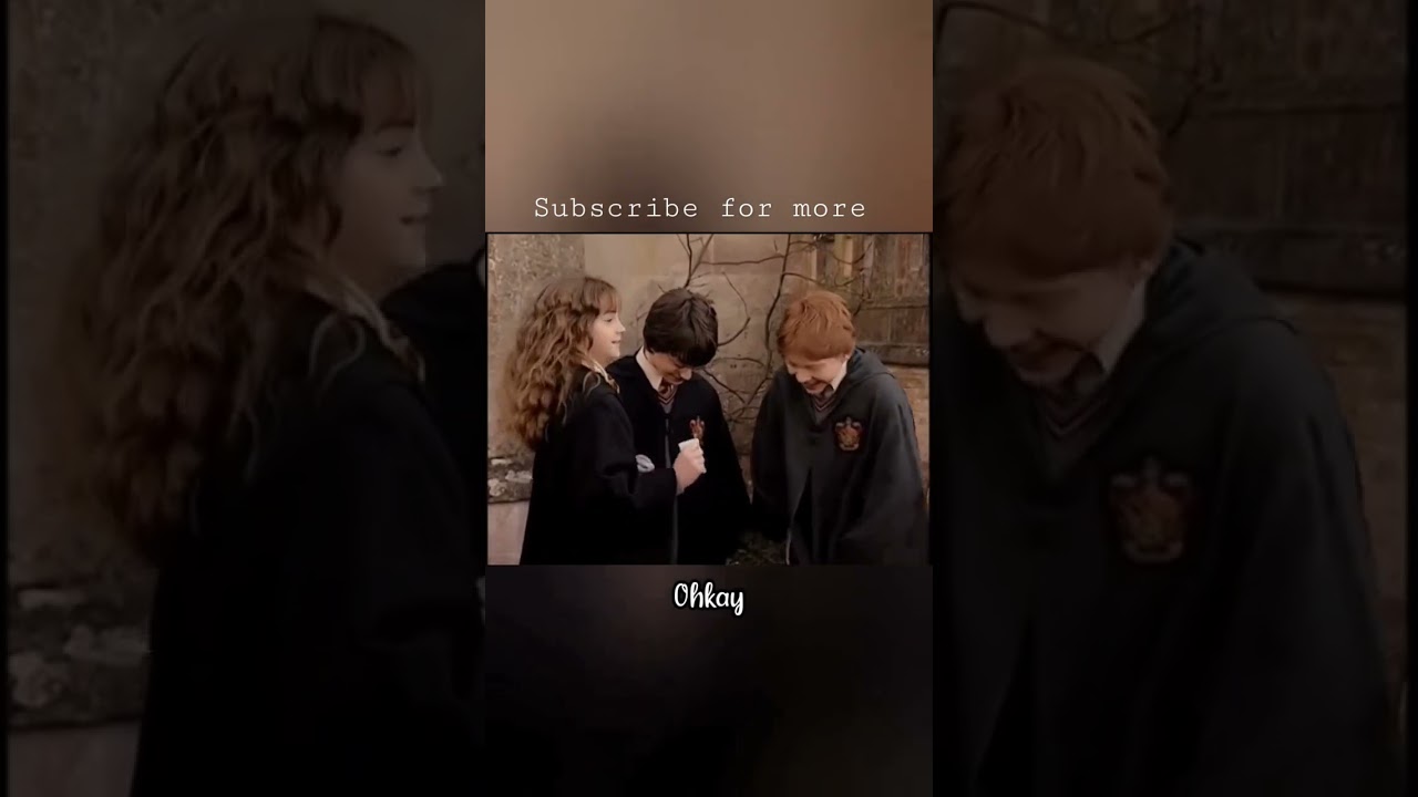 Emma embarrassing Daniel 😅| Harry Potter bts #harrypotter