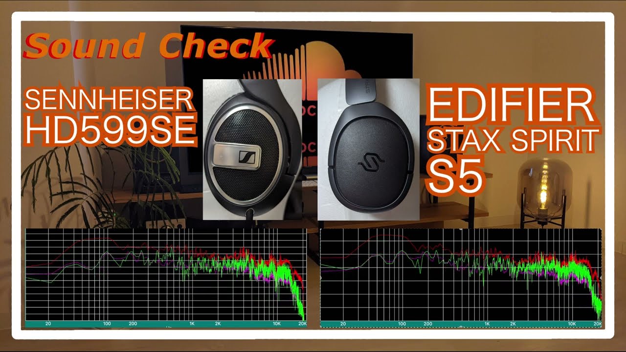 Sennheiser HD599SE vs EDIFIER STAX SPIRIT S5 [headphones Sound Comparison ヘッドホン音比較]