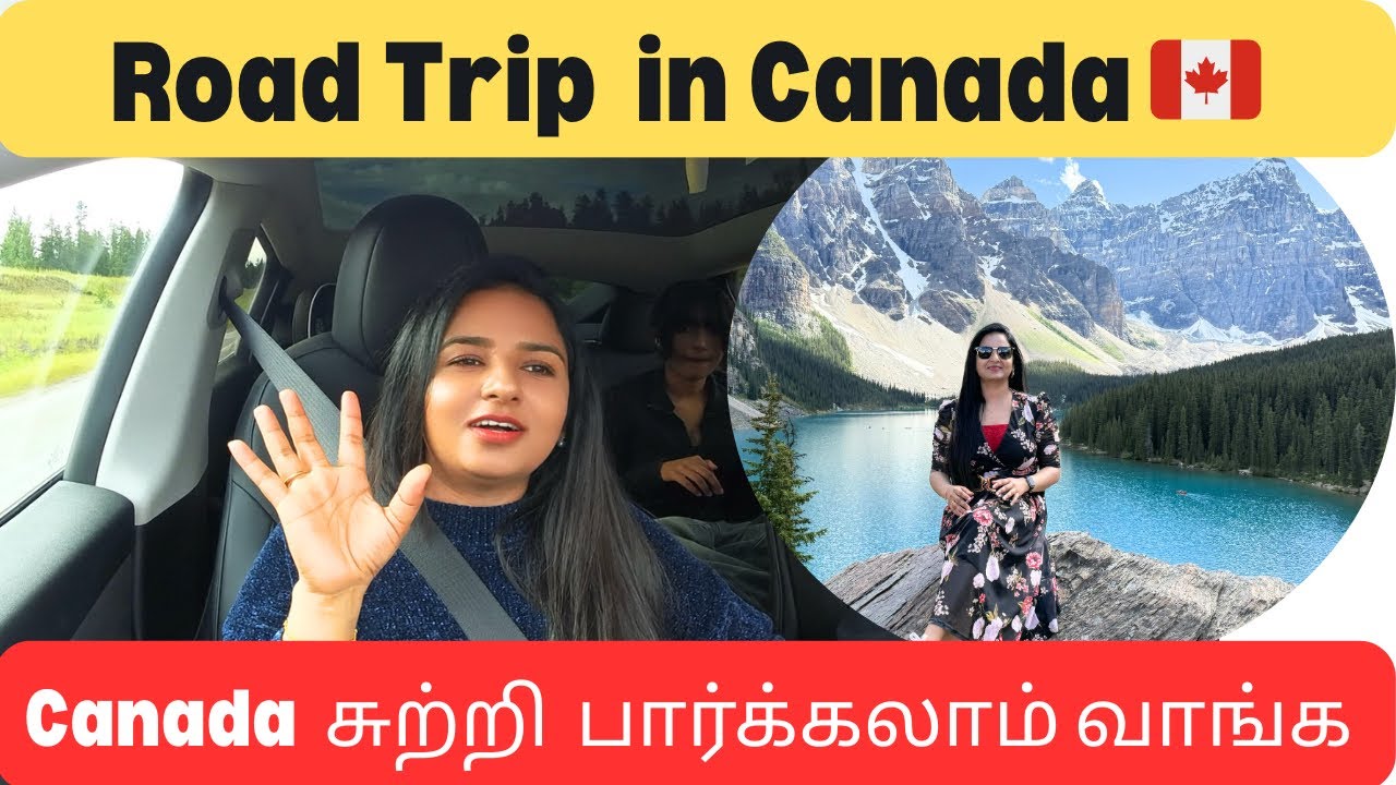 Epic Road Trip: Vancouver to Banff - A Scenic Adventure in Canada #tamilvlog #canadavlog #roadtrip