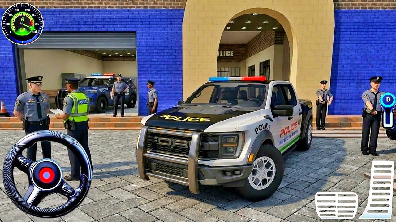 Police Car Chase Driving 3D New 2026 - Extreme Police Car Game 3D Driving Game - Android Gameplay