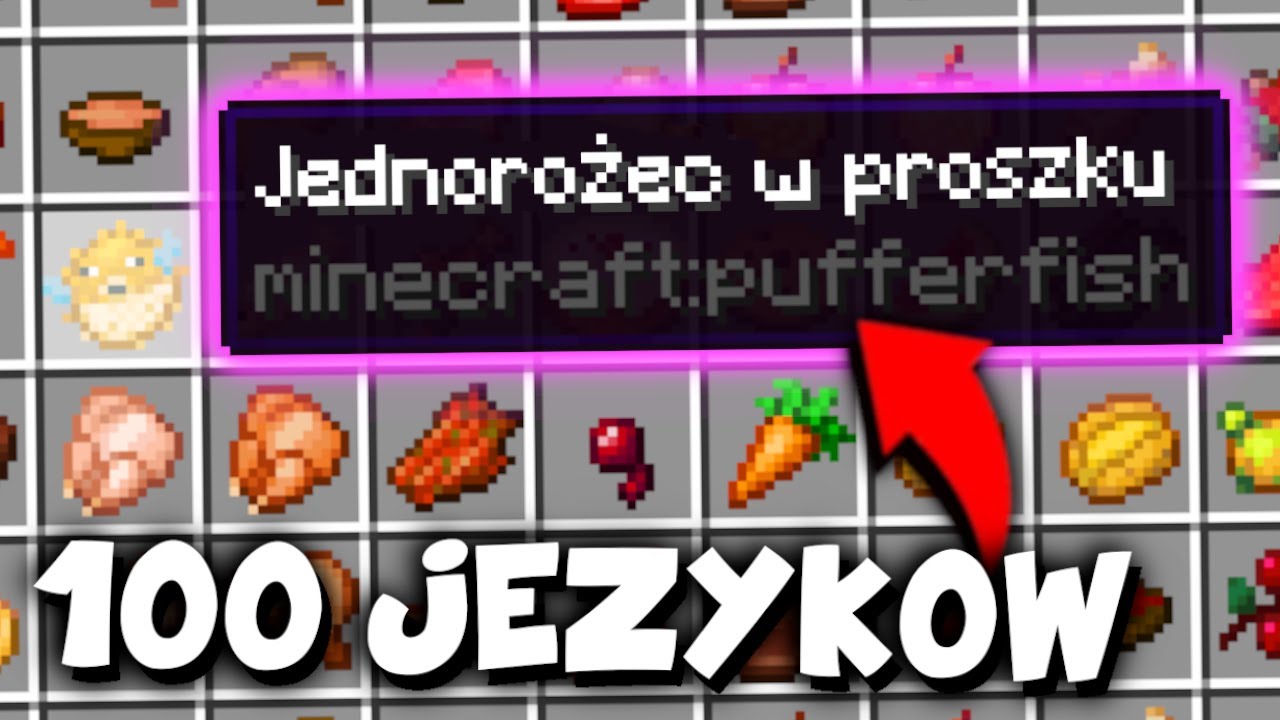 Przetłumaczyłem MINECRAFT przez 100 LOSOWYCH JĘZYKÓW w GOOGLE TŁUMACZ! *XD*