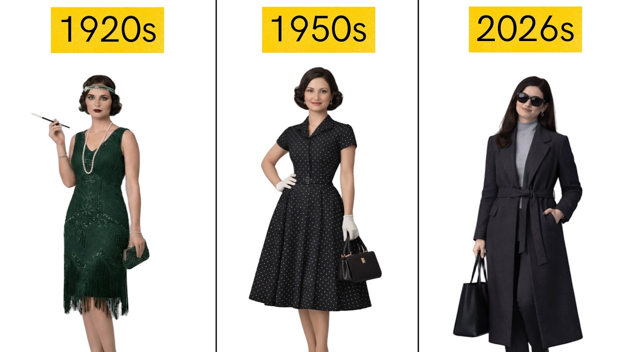 100 Years of USA Fashion Evolution