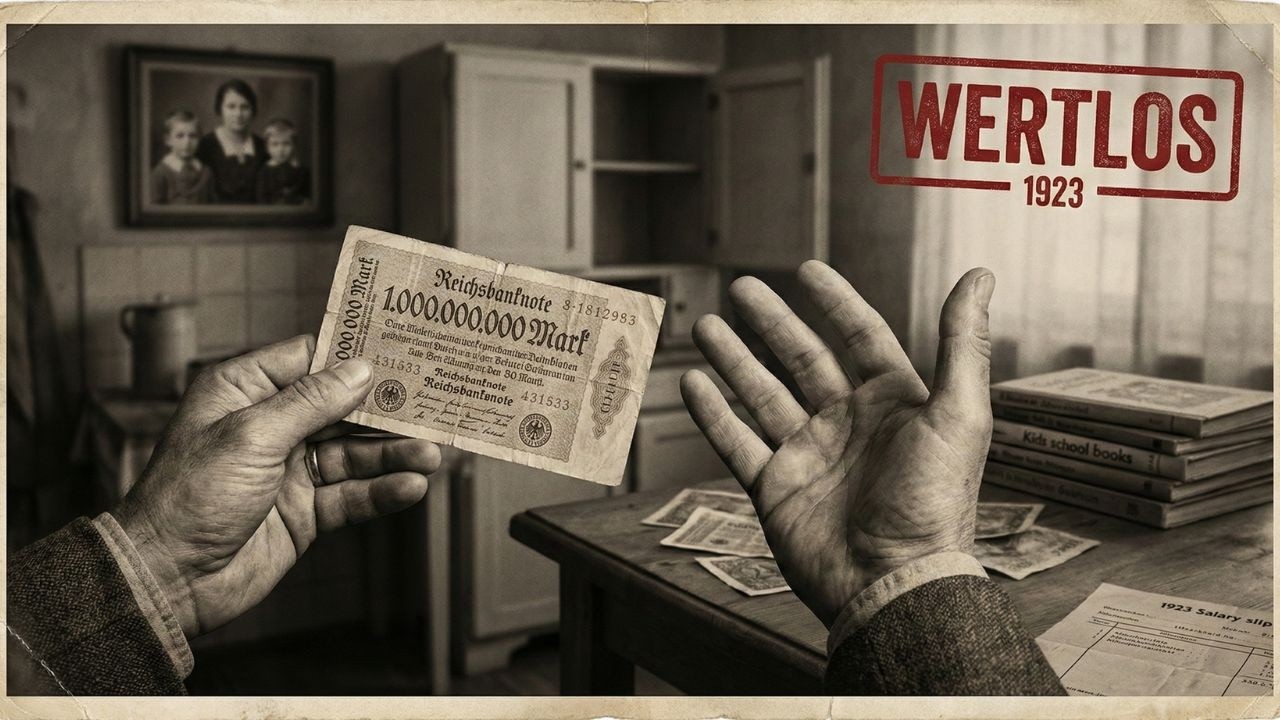 HANDWERKER oder BEAMTER? Was 1923 deutsche Väter bereuten