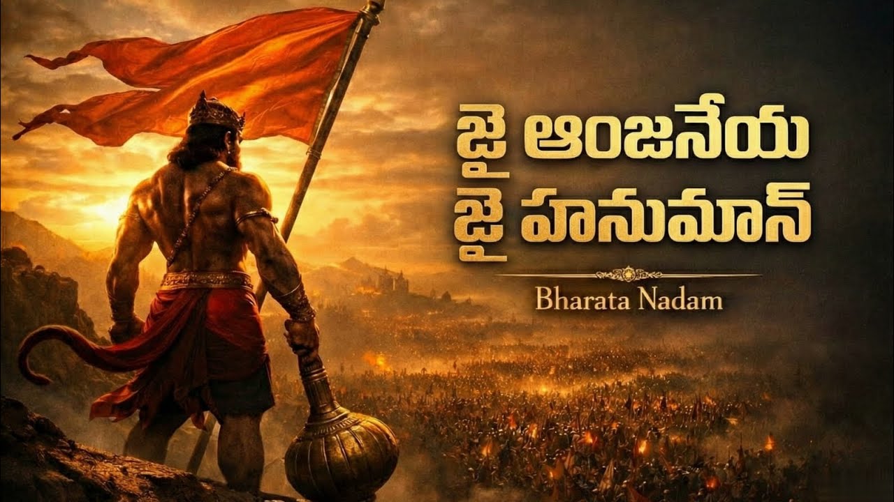 Jai Anjaneya Jai Hanuman-Bharata Nadam#JaiHanuman#JaiAnjaneya #HanumanSong#HanumanDevotional#Telugu 