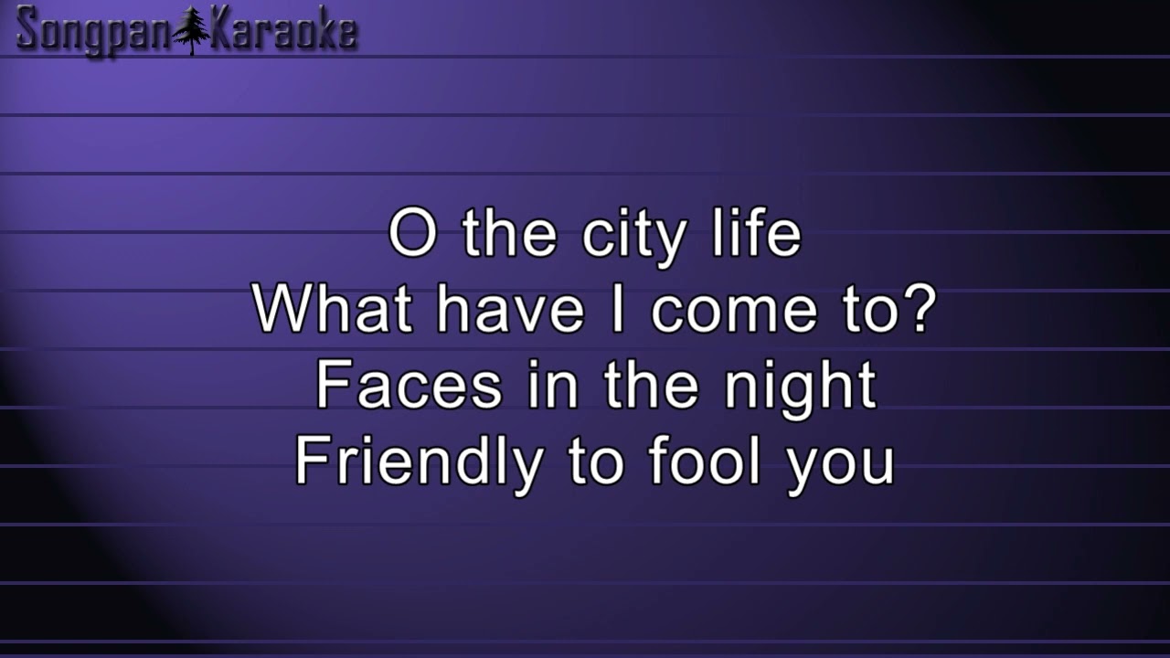 Camel - City Life (Karaoke)