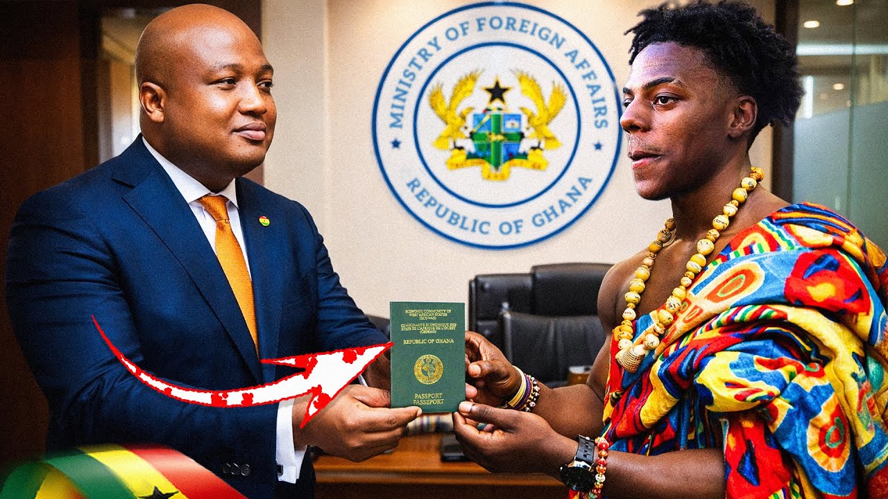 Gov’t Set to Grant Ghanaian Passport to IShowSpeed