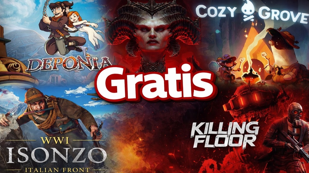 ¡Juegos GRATIS! 🎮🎁 · Cozy Grove, Deponia, Isonzo, Total War: Rome II y Más