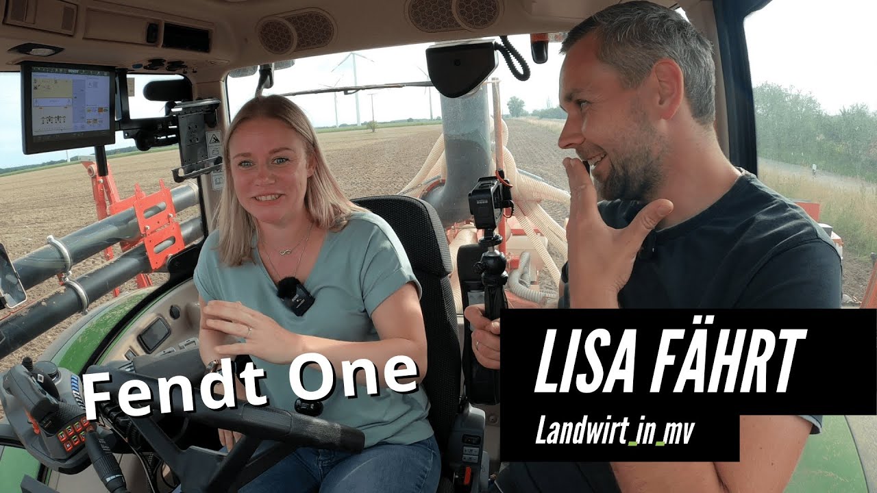Spezial: Lisa fährt Fendt One mit Kverneland Optima SX