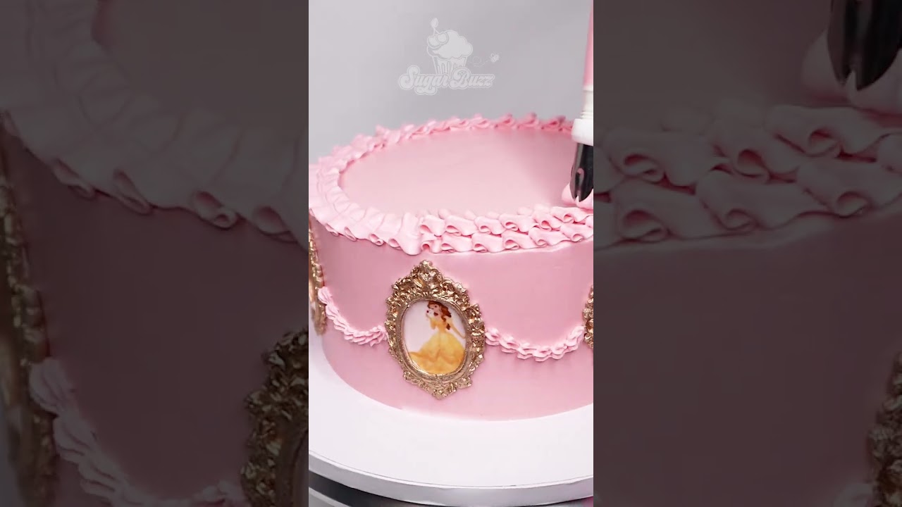 How to Make the Prettiest Pink Princess Cake 👑