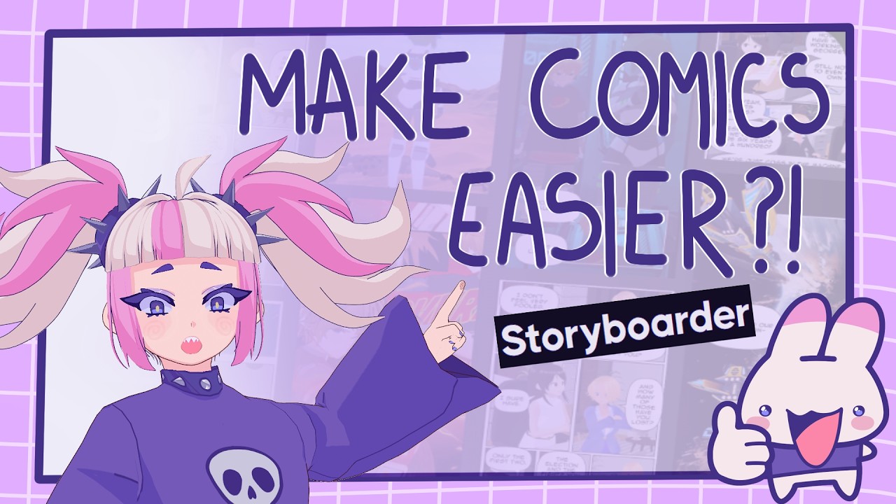 I Helped Create 3D Characters for a Comic Website (Storyboarder)
