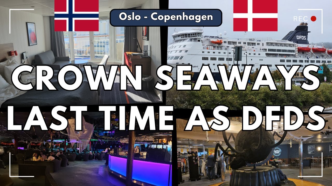 ⛴️ *LAST DAY AS DFDS* Luxury cruise with M/S Crown Seaways 🇳🇴🇩🇰 | Sep. 2024 | DFDS