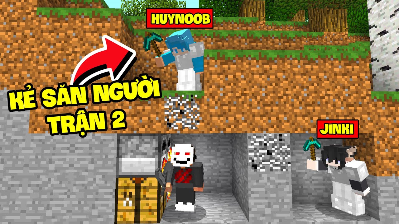 Zeros Minecraft Thử Thách 1 Speedrunner VS 2 Kẻ Săn Người (Trận Đấu 2)