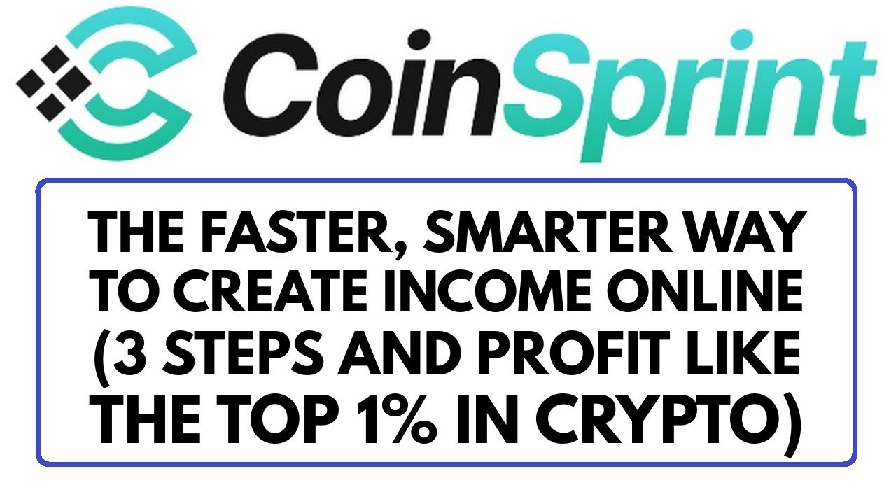 CoinSprint Review Bonus - 3 Steps and Profit Like the Top 1% in Crypto