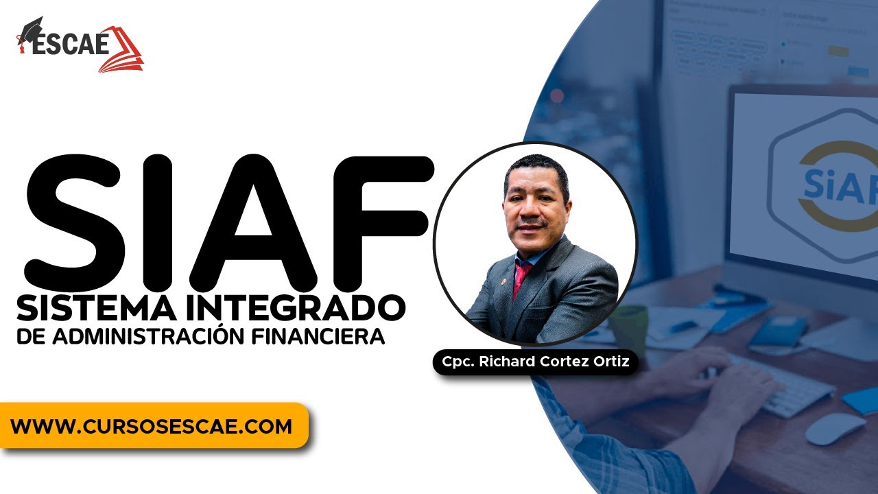 CURSO : SISTEMA INTEGRADO DE ADMINISTRACIÓN FINANCIERA - SIAF RP - 2024