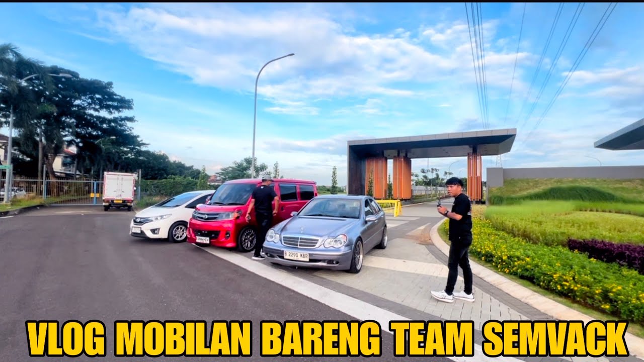 AKANG MV PAMER MOBIL BARU KE TEAM SEMVACK