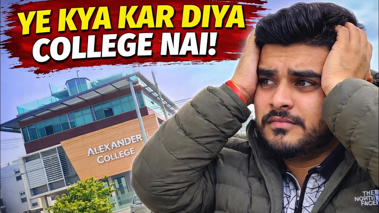 Ye College Ne Kya Kar Diya💔🥲 || Alexander College Cyprus
