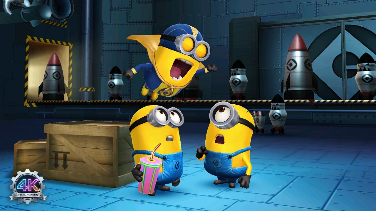 Minion Rush Old Version 🧪 Gru's Lab Full GAMEPLAY ⚔️ 81 Vector Boss fight on PC in 4K!