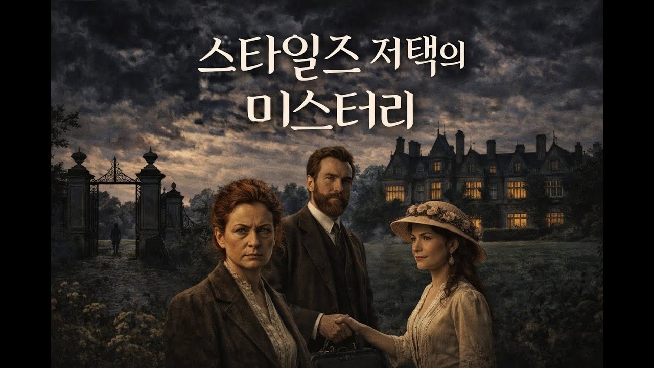 🕵️ 에르퀼 포와로 첫 등장! 스타일즈 저택의 괴사건 EP.1 | 애거사 크리스티 명작 미스터리