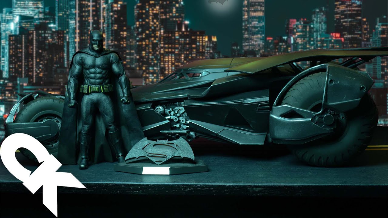 JazzInc. 1/6th Scale BVS Batmobile Review and Unboxing