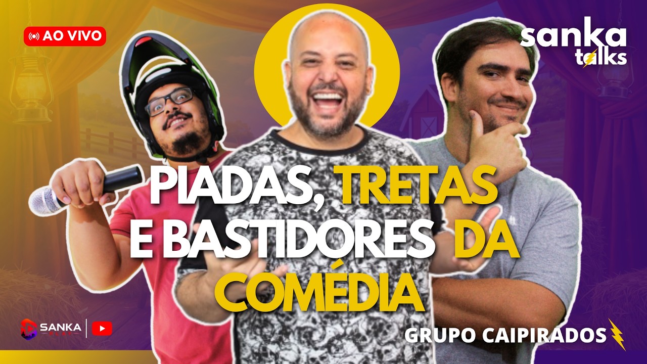 CAIPIRADOS - Eles estão DOMINANDO a comédia em São Carlos #comedy #standupcomedy #amigos