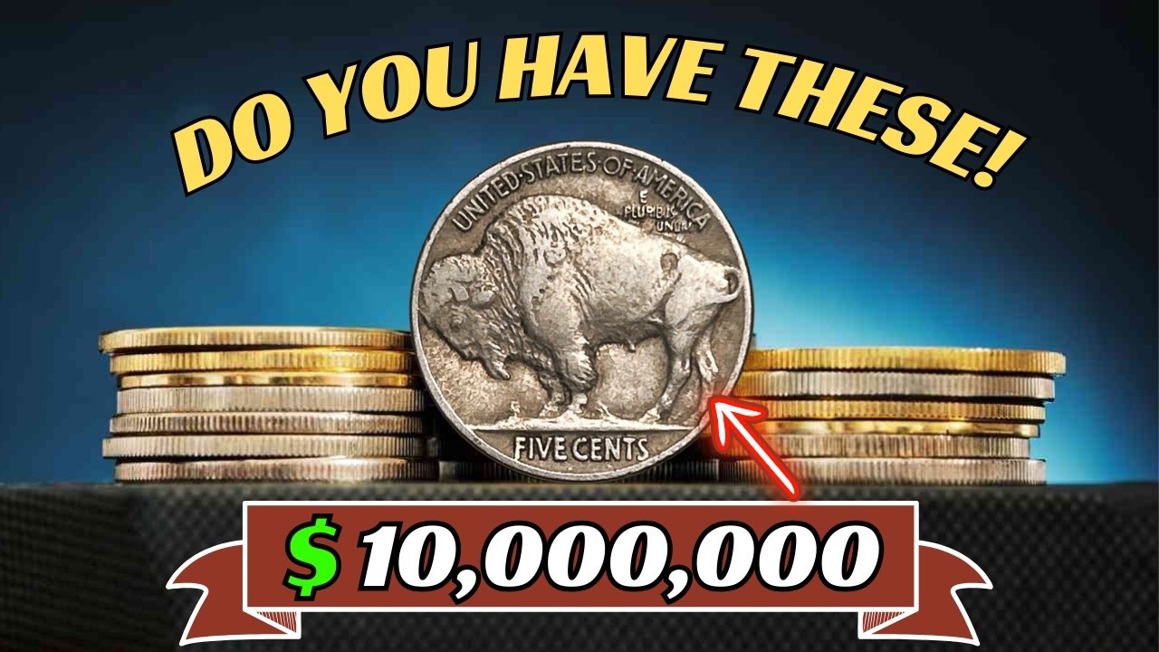 TOP 7 Buffalo Nickels Worth BIG Money! | Rare Nickels To Look For! | Get Rich Overnight!