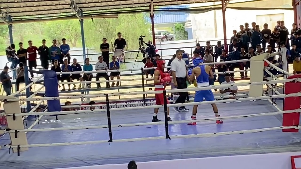 Tbl🔵Vs IE🔴State level boxing championship 2025             #boxing #fighter #india #manipur