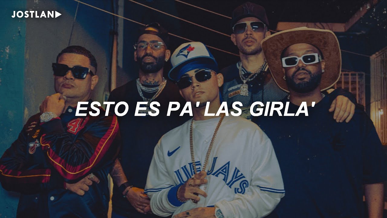 Mattei, Arcangel, De La Ghetto, Jowel & Randy - Pa las girlas [Remix] (Letra) | pa todas las gerlas