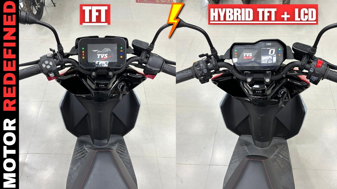 2025 TVS Ntorq 150 TFT Vs Ntorq 150 Standard Model Comparison | Most VFM Variant??