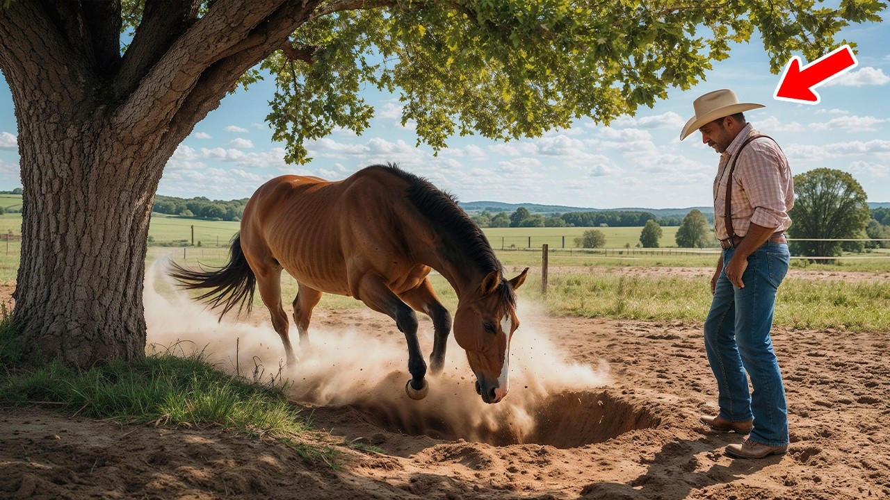 Un Granjero Arruinado Quiso Vender Su Tierra, Pero Su Caballo Halló Un Secreto Millonario
