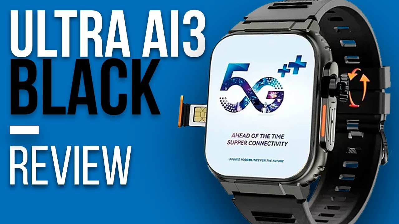 Microwear ULTRA AI 3 5G BLACK (Atualizado) Unboxing Review - ANDROID ATUALIZADO e BEM RÁPIDO! É bom?